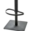 Barstuhl Mayer Sitzmöbel 1275 43 x 50 x 85 cm Stahl schwarz/schwarz 1275-03-547