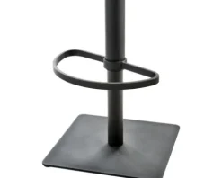 Barstuhl Mayer Sitzmöbel 1275 43 x 50 x 85 cm Stahl schwarz/schwarz 1275-03-547