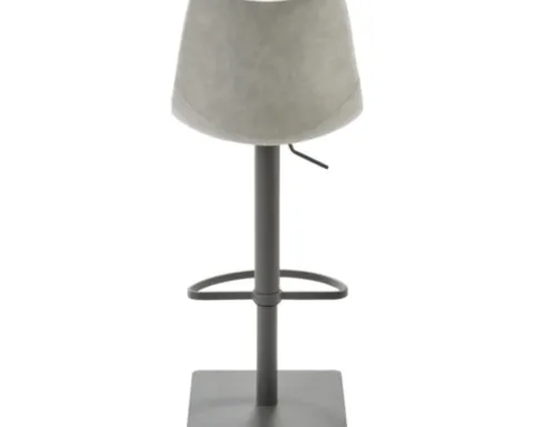Barstuhl Mayer Sitzmöbel 1275 43 x 50 x 85 cm Stahl grau/lichtgrau 1275-14-544