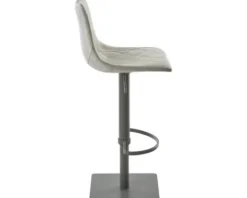 Barstuhl Mayer Sitzmöbel 1275 43 x 50 x 85 cm Stahl grau/lichtgrau 1275-14-544
