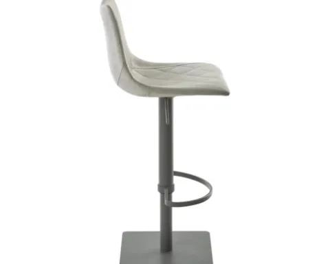 Barstuhl Mayer Sitzmöbel 1275 43 x 50 x 85 cm Stahl grau/lichtgrau 1275-14-544