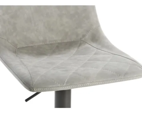 Barstuhl Mayer Sitzmöbel 1275 43 x 50 x 85 cm Stahl grau/lichtgrau 1275-14-544