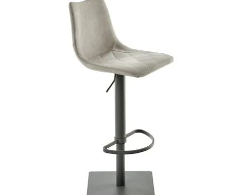 Barstuhl Mayer Sitzmöbel 1275 43 x 50 x 85 cm Stahl grau/lichtgrau 1275-14-544