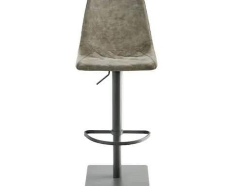 Barstuhl Mayer Sitzmöbel 1275 43 x 50 x 85 cm Stahl grau/schlamm 1275-14-545