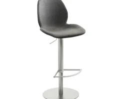 Barstuhl Mayer Sitzmöbel 1276 46 x 50 x 84,5 cm Edelstahl schwarz anthrazit