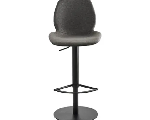 Barstuhl Mayer Sitzmöbel 1276 46 x 50 x 84,5 cm Stahl schwarz anthrazit