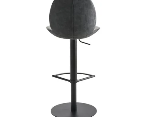 Barstuhl Mayer Sitzmöbel 1276 46 x 50 x 84,5 cm Stahl schwarz anthrazit