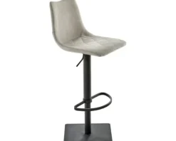 Barstuhl Mayer Sitzmöbel 1275 43 x 50 x 85 cm Stahl schwarz/lichtgrau 1275-03-544