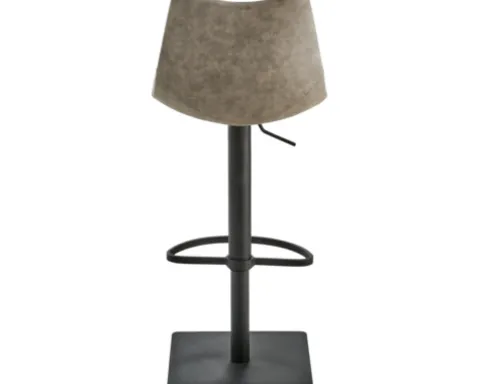 Barstuhl Mayer Sitzmöbel 1275 43 x 50 x 85 cm Stahl schwarz/schlamm 1275-03-545