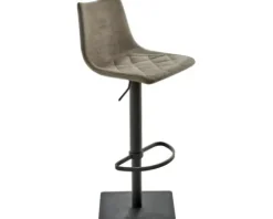 Barstuhl Mayer Sitzmöbel 1275 43 x 50 x 85 cm Stahl schwarz/schlamm 1275-03-545