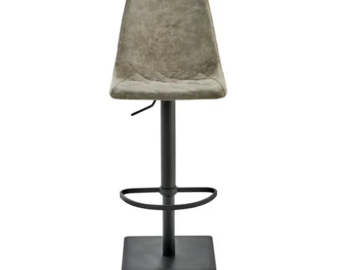Barstuhl Mayer Sitzmöbel 1275 43 x 50 x 85 cm Stahl schwarz/schlamm 1275-03-545