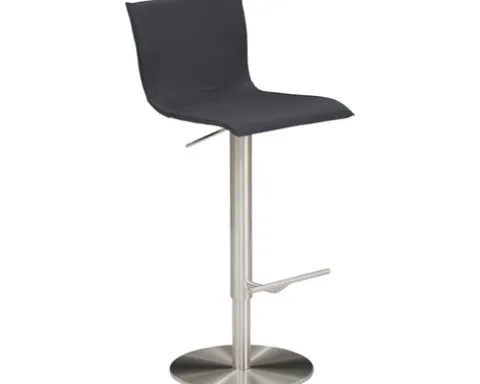 Barstuhl Mayer Sitzmöbel 1226 39,5 x 43 x 81 cm Stahl chrom matt/anthrazit