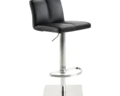 Barstuhl Mayer Sitzmöbel 1285 42 x 46 x 78 cm Edelstahl schwarz