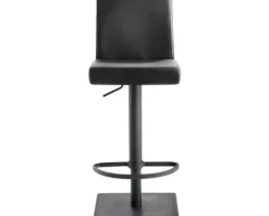 Barstuhl Mayer Sitzmöbel 1286 41 x 49 x 82 cm Stahl schwarz/schwarz 1286_03_81007
