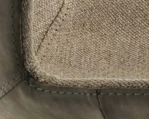 Barstuhl Mayer Sitzmöbel 1276 46 x 50 x 84,5 cm Edelstahl braun beige