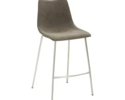 Barstuhl Mayer Sitzmöbel 1175 47 x 51 x 95,5 cm Edelstahl braun