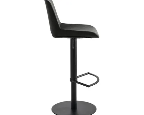 Barstuhl Mayer Sitzmöbel 1387 41 x 49 x 82 cm Stahl schwarz/schwarzgrau