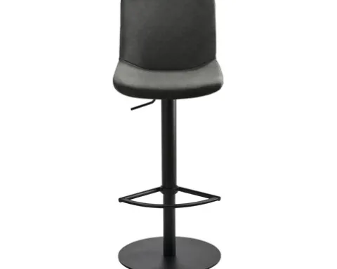 Barstuhl Mayer Sitzmöbel 1387 41 x 49 x 82 cm Stahl schwarz/schwarzgrau