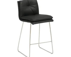 Barstuhl Mayer Sitzmöbel 1231 48,5 x 51,5 x 90 cm Edelstahl/graphit 1231_K4_30480