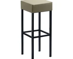 Barstuhl Mayer Sitzmöbel 1123 34 x 34 x 82 cm Stahl schwarz/taupe