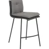 Barstuhl Mayer Sitzmöbel 1231 48,5 x 51,5 x 90 cm Stahl schwarz/anthrazit + grau 1231_V3_124