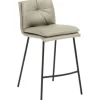 Barstuhl Mayer Sitzmöbel 1231 48,5 x 51,5 x 90 cm Stahl schwarz/taupe 1231_V3_30484