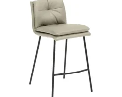 Barstuhl Mayer Sitzmöbel 1231 48,5 x 51,5 x 90 cm Stahl schwarz/taupe 1231_V3_30484