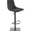 Barstuhl Mayer Sitzmöbel 1275 43 x 50 x 85 cm Stahl grau/schwarz 1275-14-547