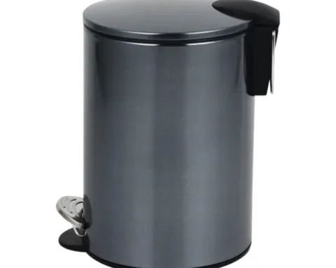 basano Treteimer ACERNO 3 Liter gun metal