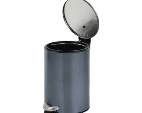 basano Treteimer ACERNO 3 Liter gun metal