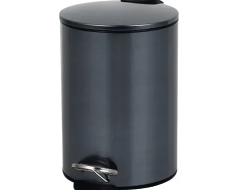 basano Treteimer ACERNO 3 Liter gun metal