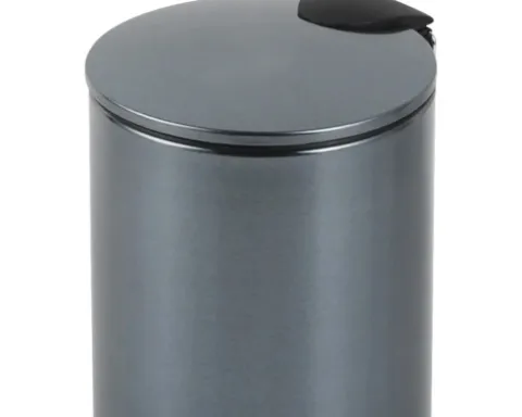 basano Treteimer ACERNO 3 Liter gun metal