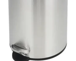basano Treteimer ACERNO 5 Liter Edelstahl matt