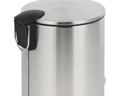 basano Treteimer ACERNO 5 Liter Edelstahl matt