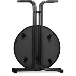 Beautissu Bellini Stehtisch Ø80cm Schwarz