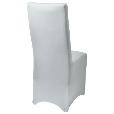 Beautissu Leona Stuhlhusse 95x45cm Weiß Stretch Bankett (4tlg)