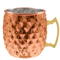 Becher, Tasse - Diamond Moscow Mule, Kupfer, 550 ml