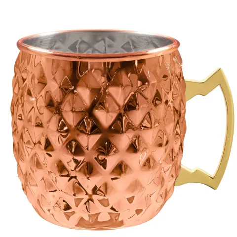 Becher, Tasse - Diamond Moscow Mule, Kupfer, 550 ml