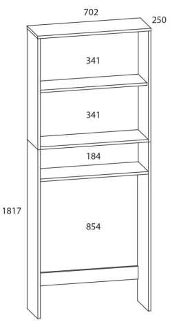 Überbauschrank Waschmaschine Überbau Schrank Lona