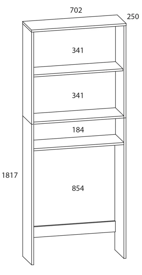 Überbauschrank Waschmaschine Überbau Schrank Lona