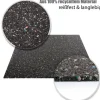 BigDean Antivibrationsmatte 60x60 cm – zuschneidbare Gummimatte Made in Germany – Dämmmatte 0,6cm Höhe für unterschiedliche Geräte & Räume geeignet