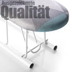 BigDean Ärmelbrett für Hemden - Bügelbrett klappbar für Ärmel - Armbrett extra stabil - Bezug aus Baumwolle Ärmelbügelbrett