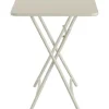 Bistro Klapptisch Breeze Metall beige