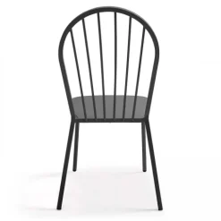 Bistrostuhl aus Metall Honfleur 52,5 x 56,5 x 94 cm - Oviala
