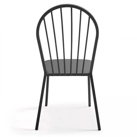 Bistrostuhl aus Metall Honfleur 52,5 x 56,5 x 94 cm - Oviala