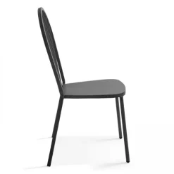 Bistrostuhl aus Metall Honfleur 52,5 x 56,5 x 94 cm - Oviala