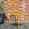 Bistrostuhl aus Metall Honfleur 52,5 x 56,5 x 94 cm - Oviala