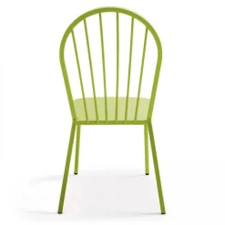 Bistrostuhl aus Metall Honfleur 52,5 x 56,5 x 94 cm - Oviala