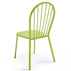Bistrostuhl aus Metall Honfleur 52,5 x 56,5 x 94 cm - Oviala
