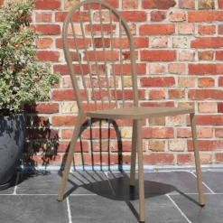 Bistrostuhl aus Metall 56 x 52 x 94 cm - Oviala